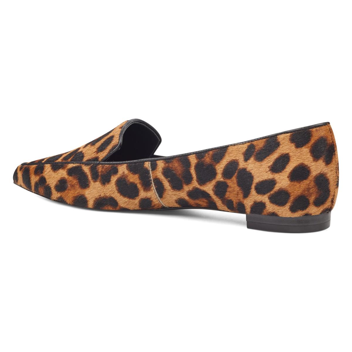 Nine West Abay Smoking Flats Dam Leopard | 9501KIFPX