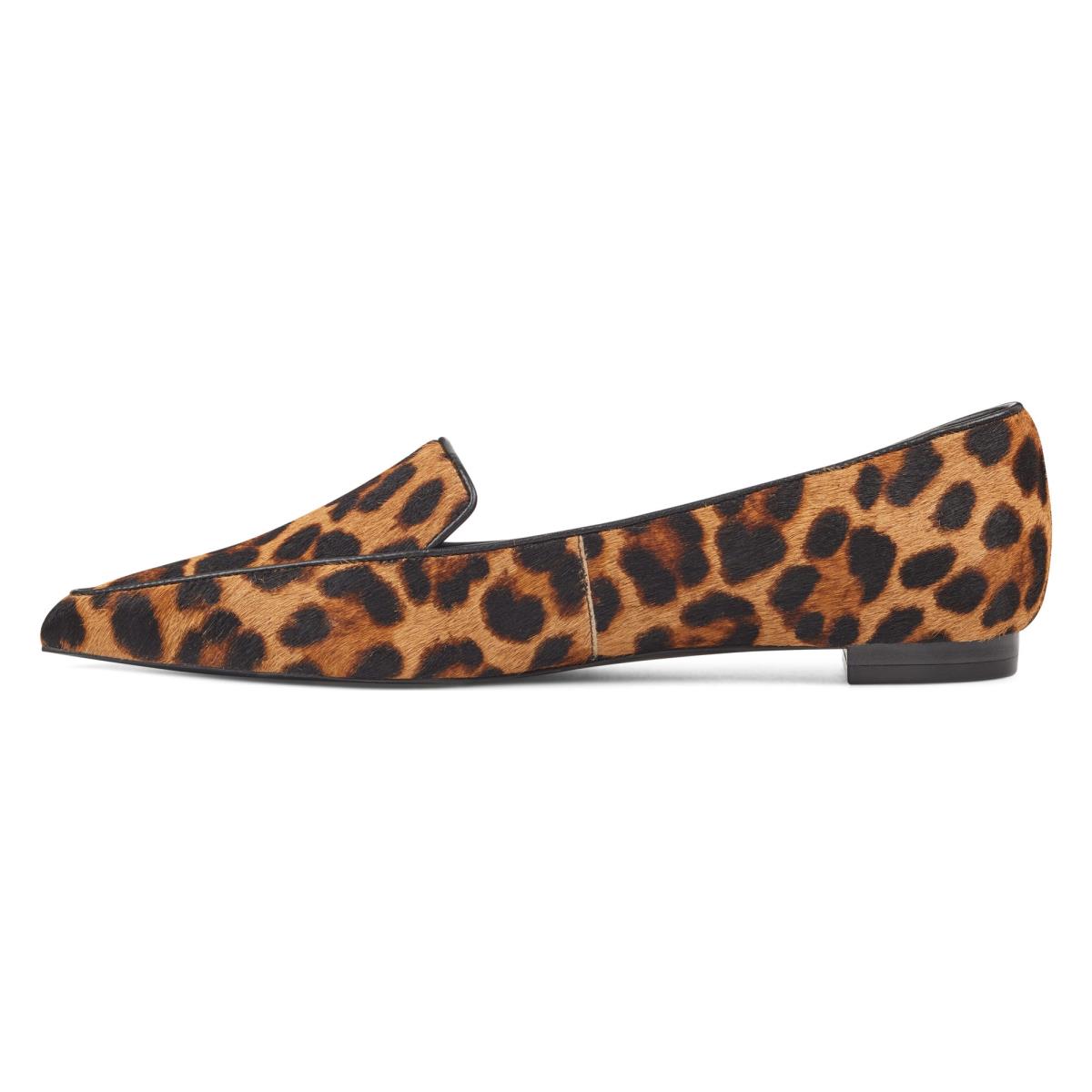 Nine West Abay Smoking Flats Dam Leopard | 9501KIFPX