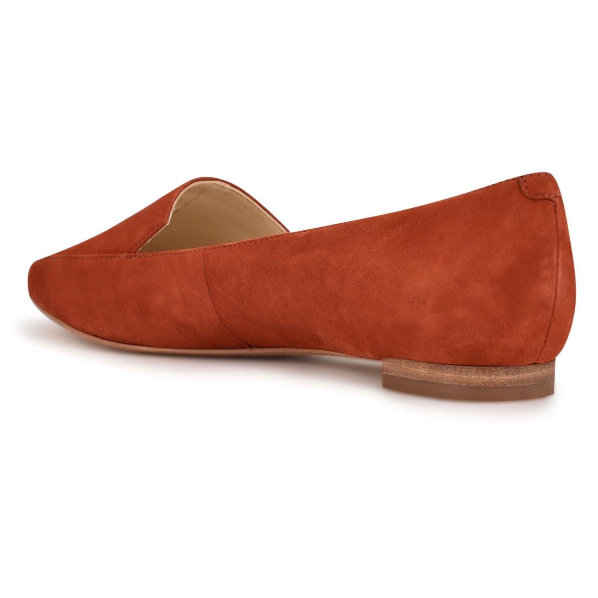 Nine West Abay Smoking Flats Dam Röda | 1670PTMXJ