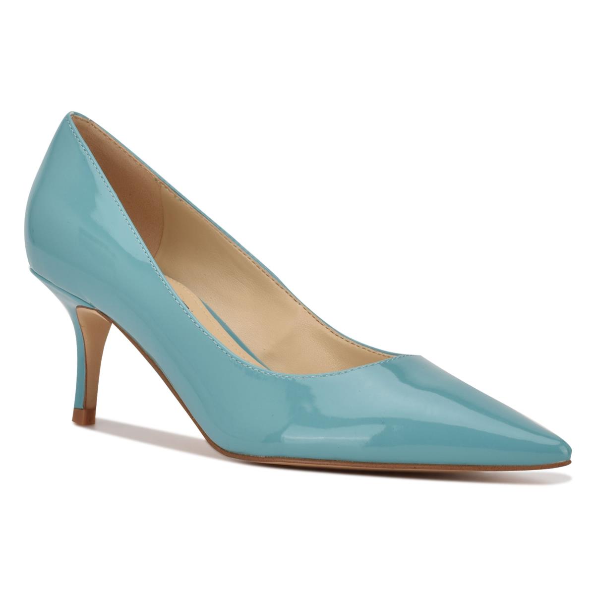 Nine West Arlene Pointy Tå Pumps Dam Blå | 4175GIMOX