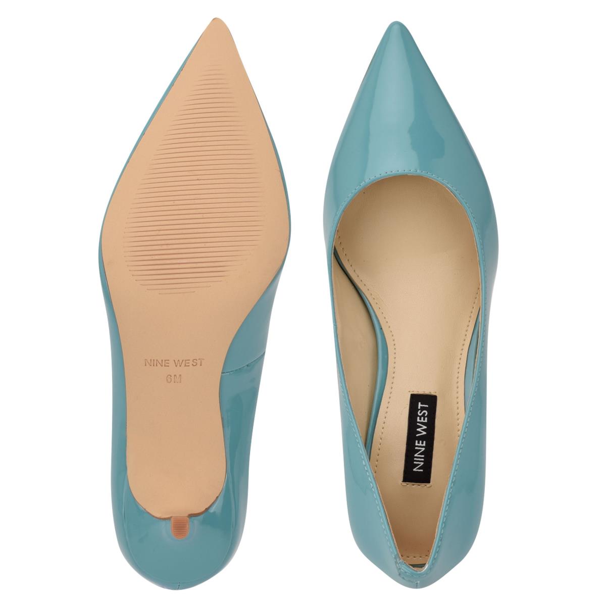 Nine West Arlene Pointy Tå Pumps Dam Blå | 4175GIMOX