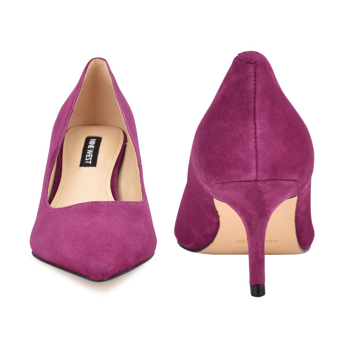 Nine West Arlene Pointy Tå Pumps Dam Lila | 1632YQFNI