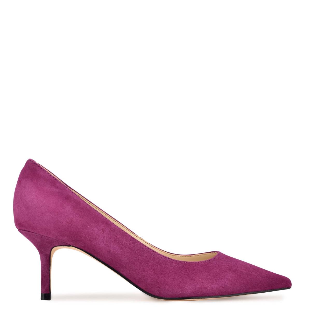 Nine West Arlene Pointy Tå Pumps Dam Lila | 1632YQFNI