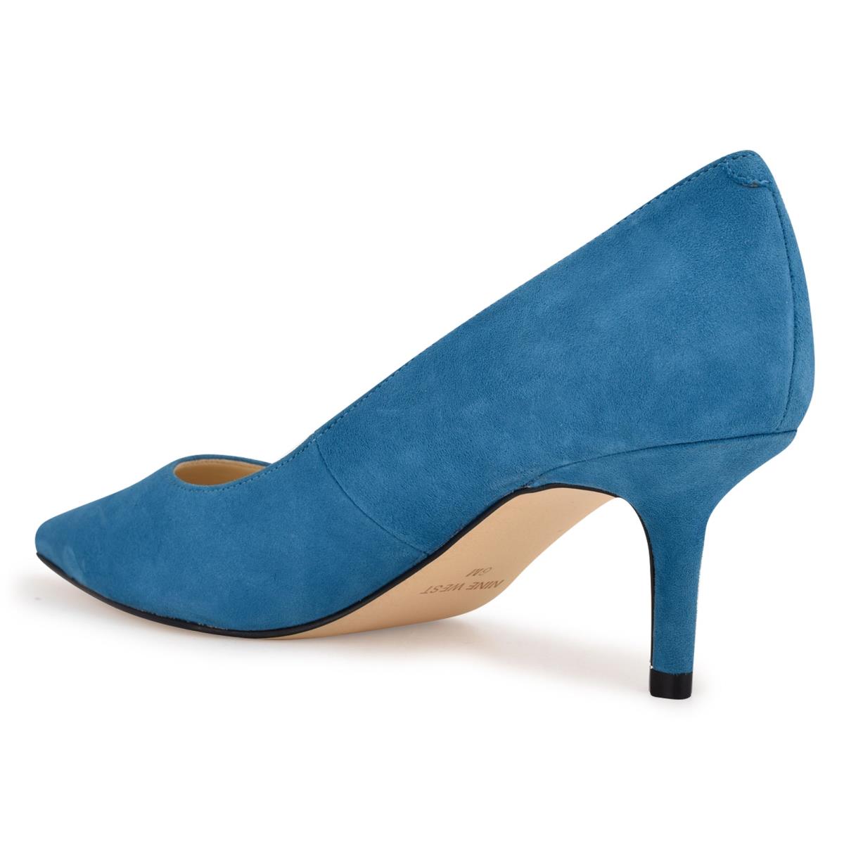 Nine West Arlene Pointy Tå Pumps Dam Turkos | 3158CRTKV