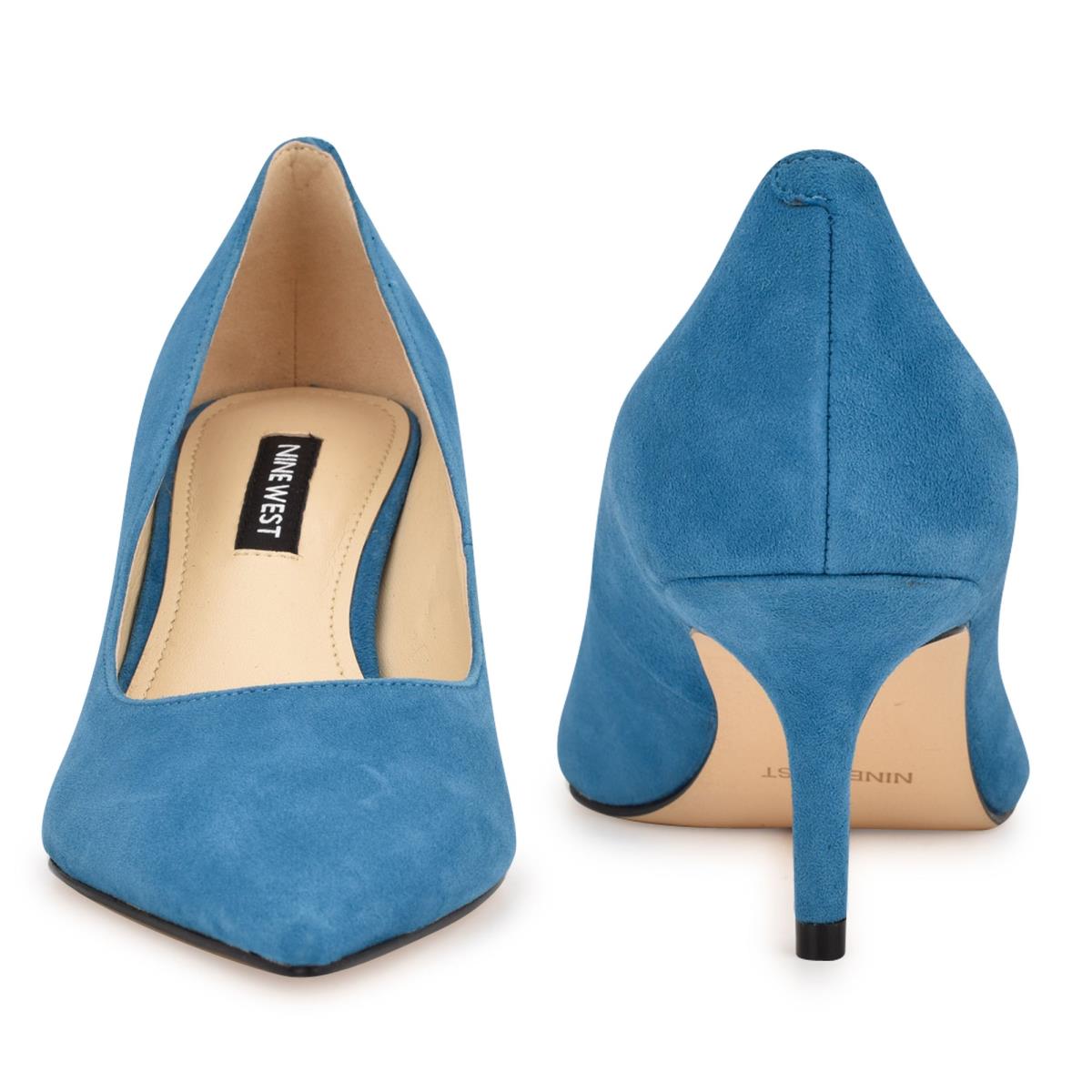 Nine West Arlene Pointy Tå Pumps Dam Turkos | 3158CRTKV