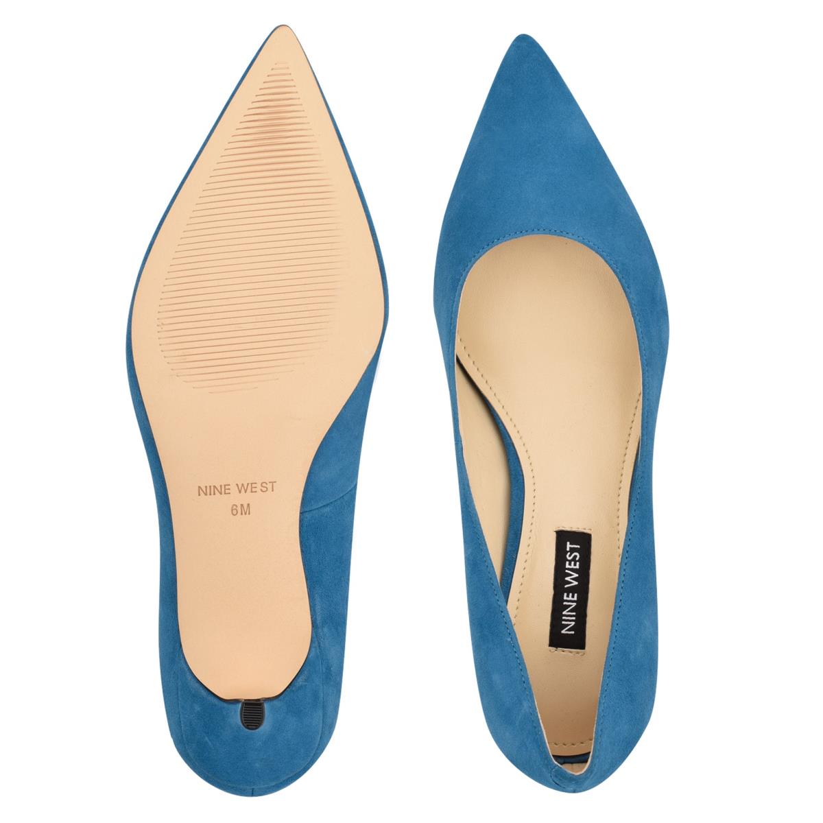 Nine West Arlene Pointy Tå Pumps Dam Turkos | 3158CRTKV