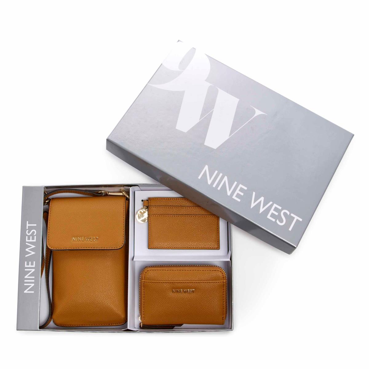 Nine West Azalea 3 Piece Box Set Plånbok Dam Orange | 2370EPVMQ