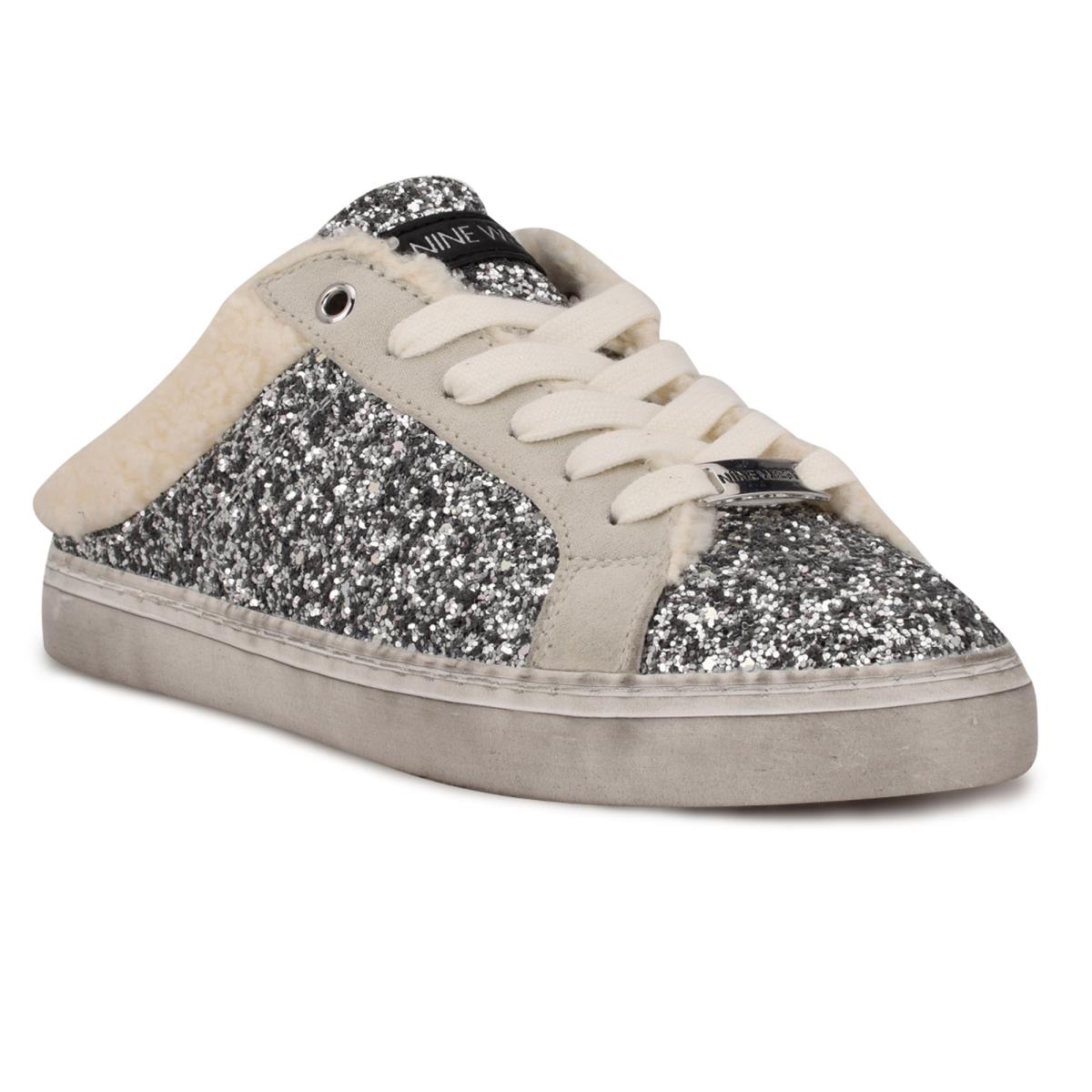 Nine West Beezie Slip On Sneaker Dam Silver | 0975ORLNJ