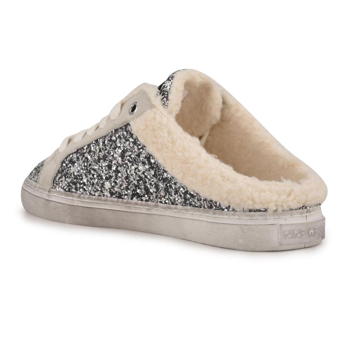 Nine West Beezie Slip On Sneaker Dam Silver | 0975ORLNJ