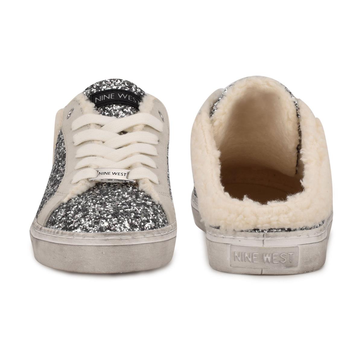 Nine West Beezie Slip On Sneaker Dam Silver | 0975ORLNJ