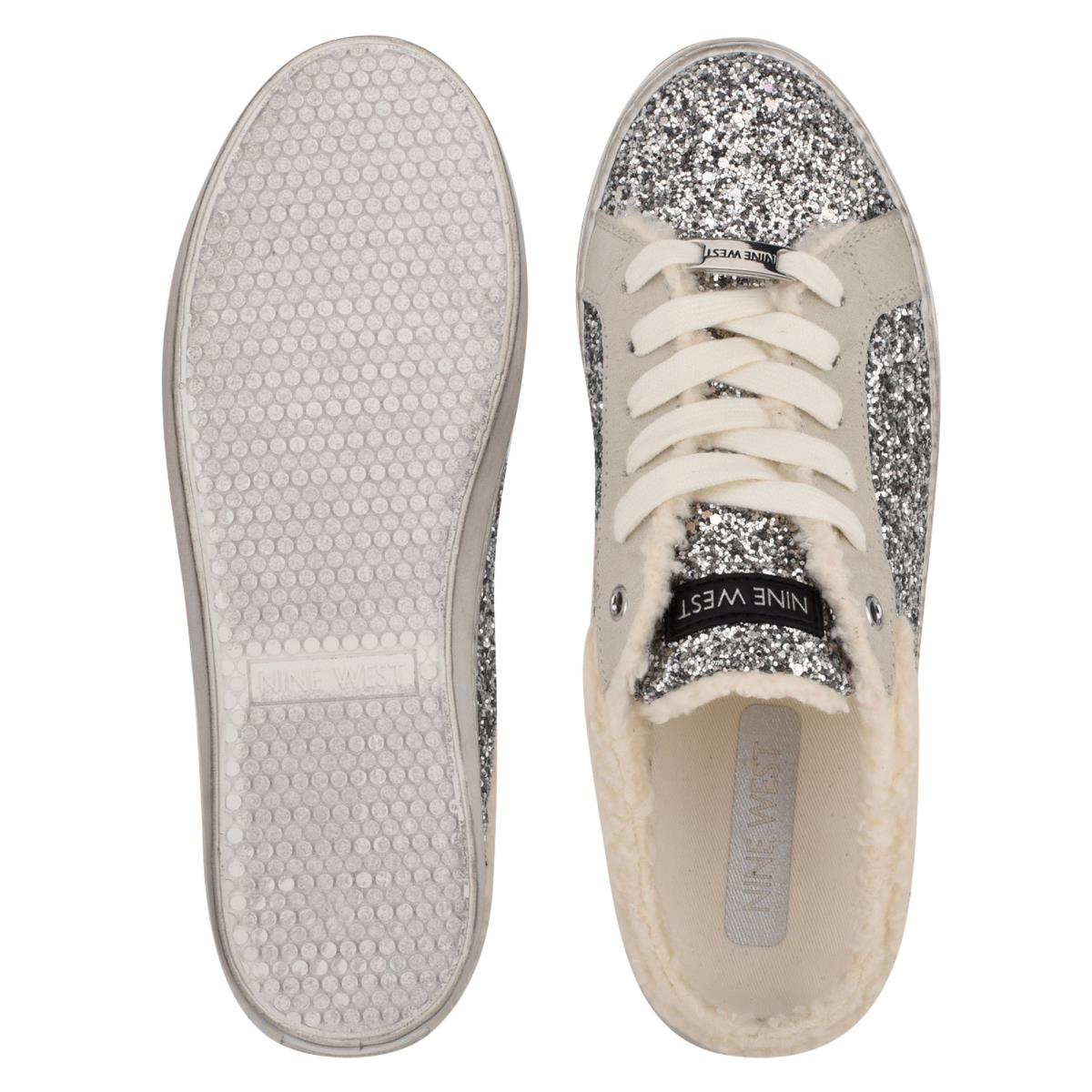 Nine West Beezie Slip On Sneaker Dam Silver | 0975ORLNJ