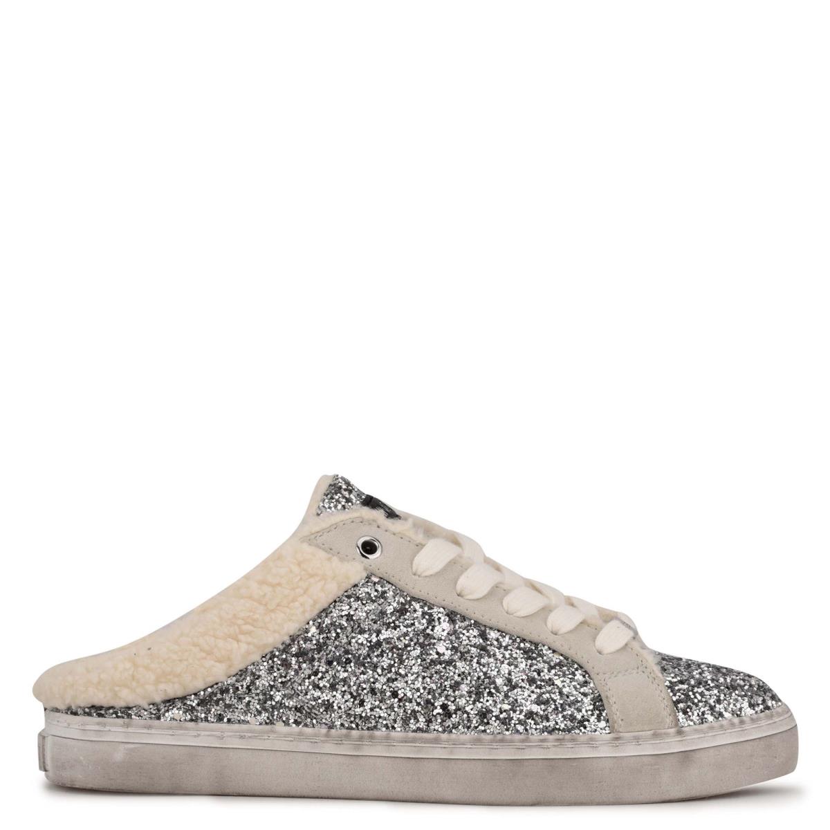 Nine West Beezie Slip On Sneaker Dam Silver | 0975ORLNJ