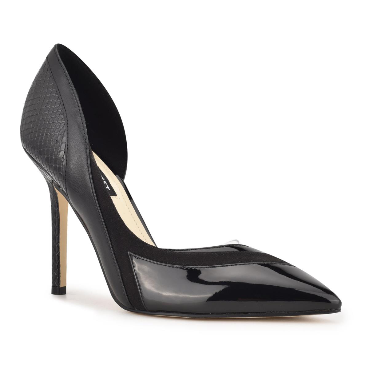 Nine West Behave Pointy Tå Pumps Dam Svarta | 9830TVELS