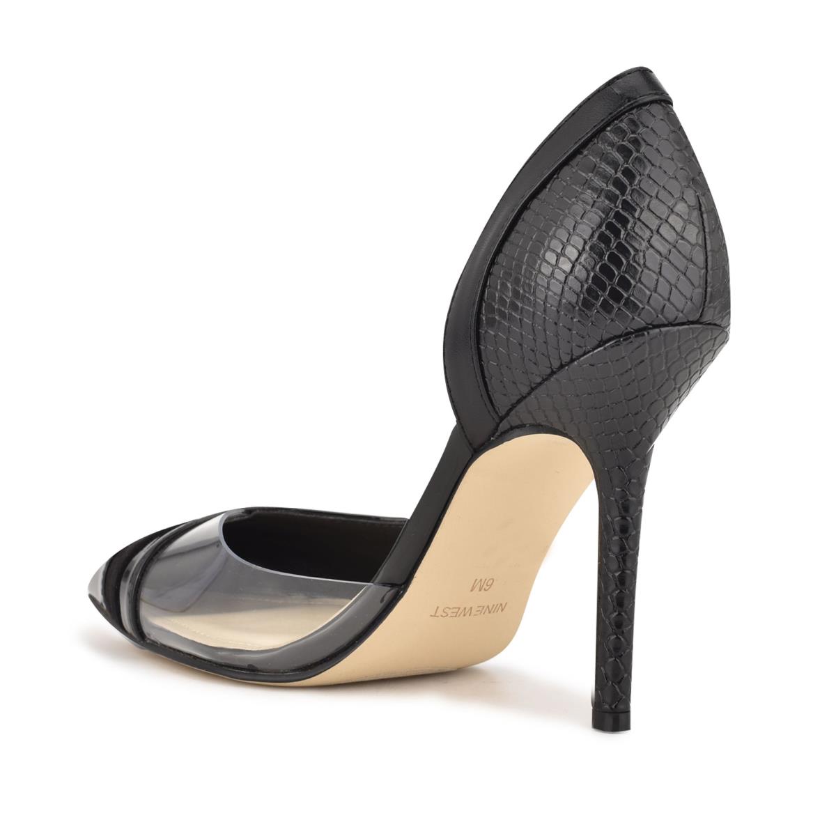 Nine West Behave Pointy Tå Pumps Dam Svarta | 9830TVELS