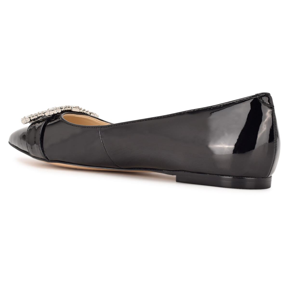 Nine West Behold Klänning Ballerina Dam Svarta | 1468RGHEX