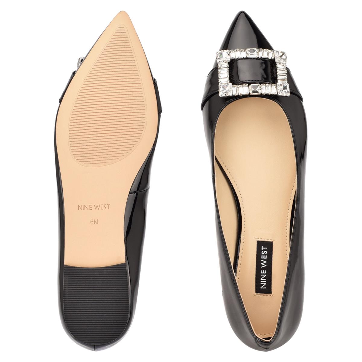 Nine West Behold Klänning Ballerina Dam Svarta | 1468RGHEX