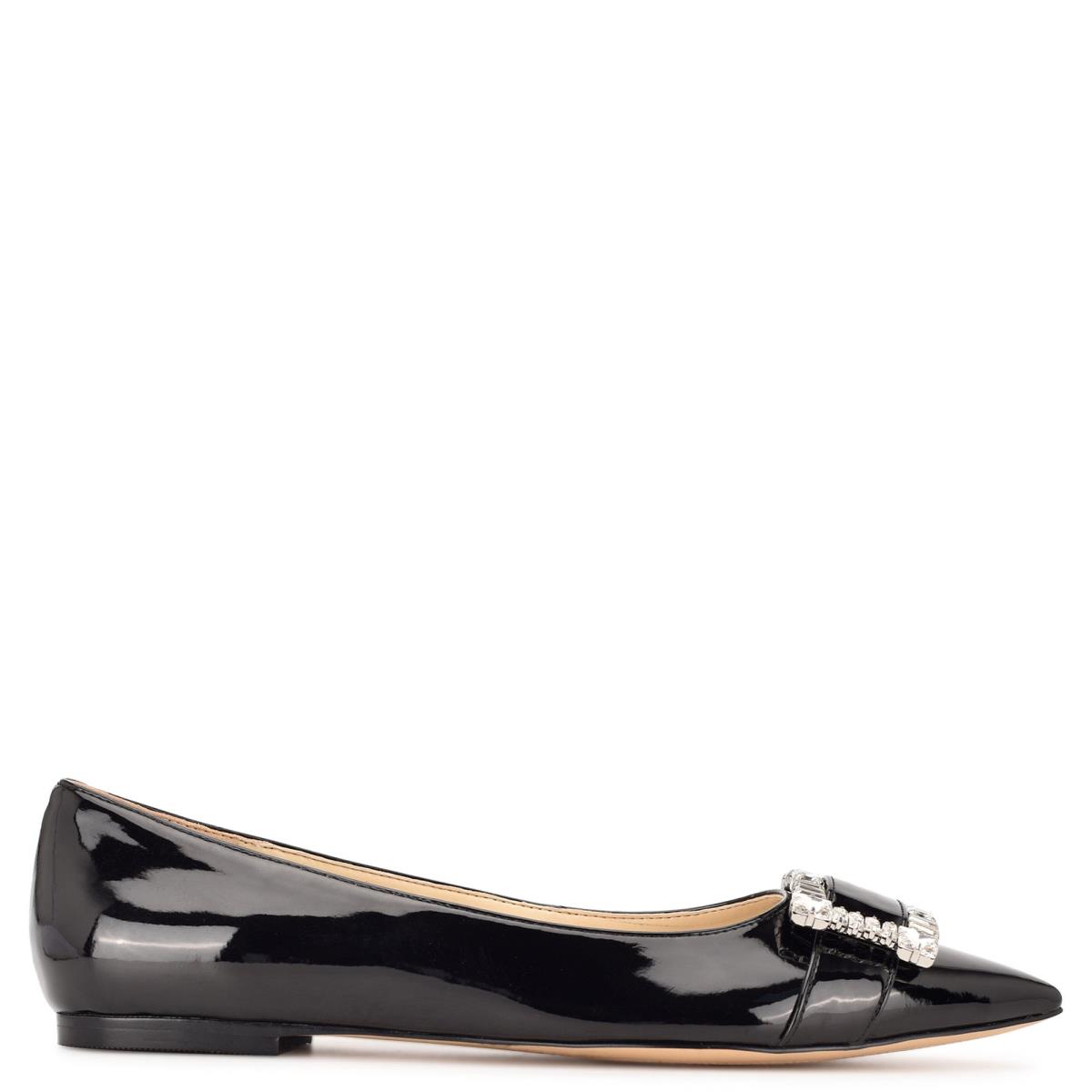 Nine West Behold Klänning Ballerina Dam Svarta | 1468RGHEX