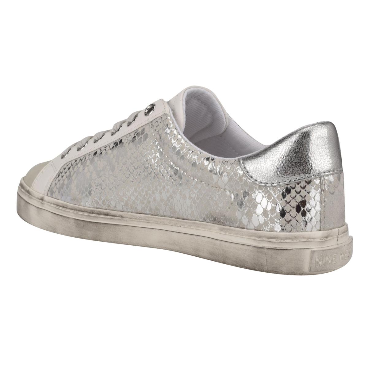 Nine West Best Casual Sneakers Dam Silver | 0427NDORM