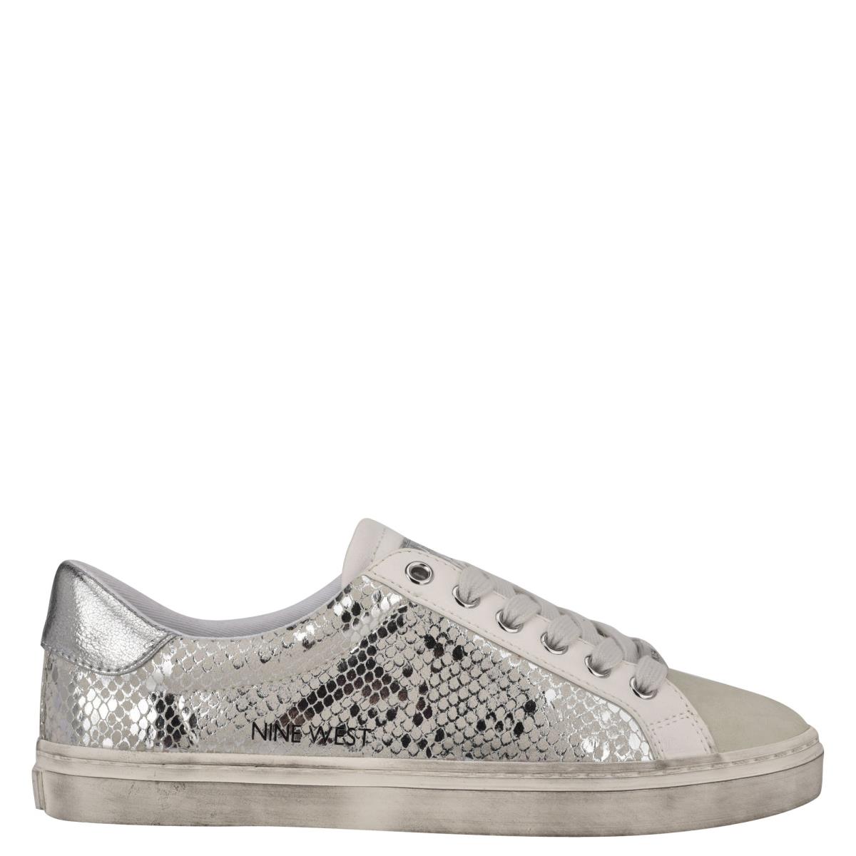 Nine West Best Casual Sneakers Dam Silver | 0427NDORM