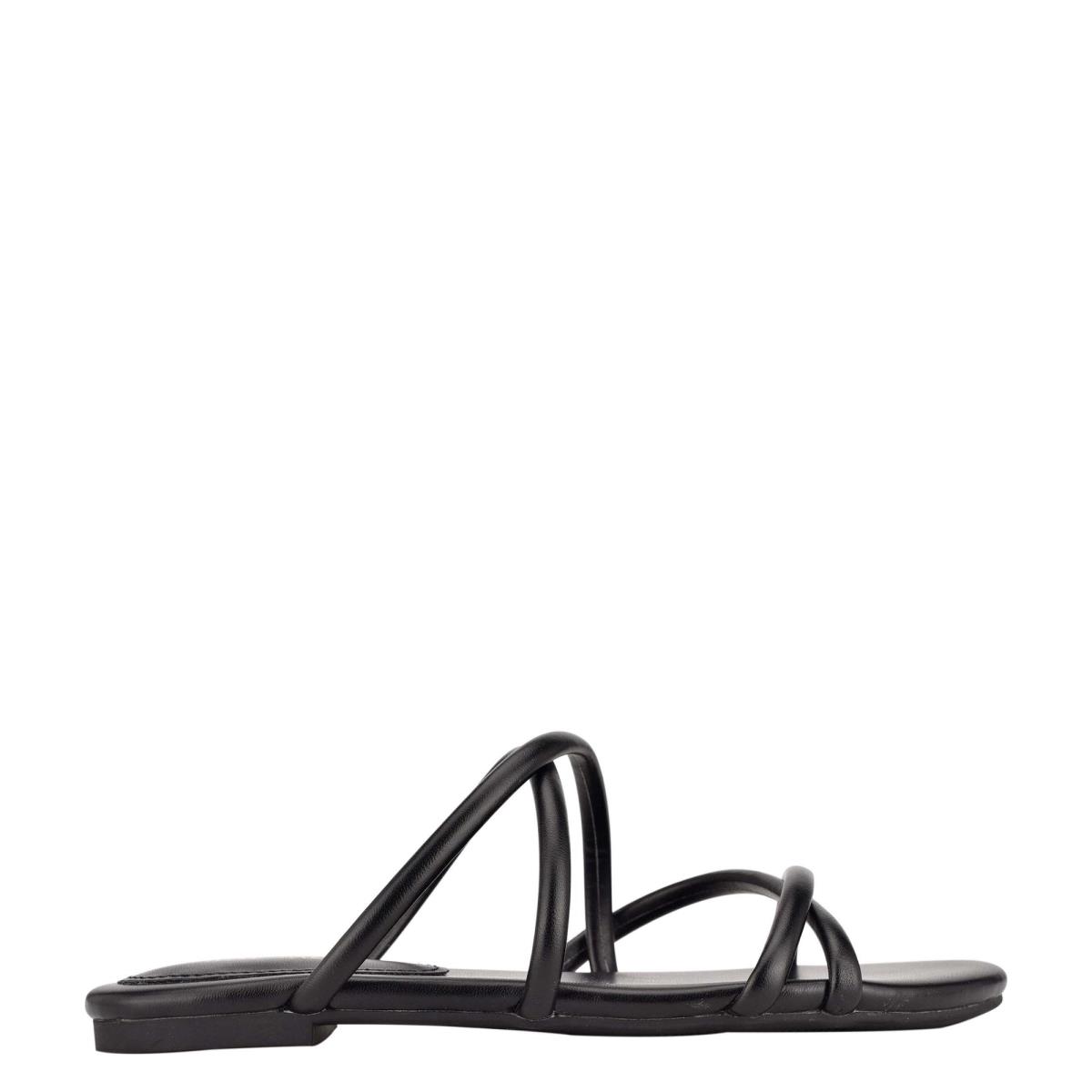 Nine West Beva Platta Slidesandaler Dam Svarta | 9345LYFMO