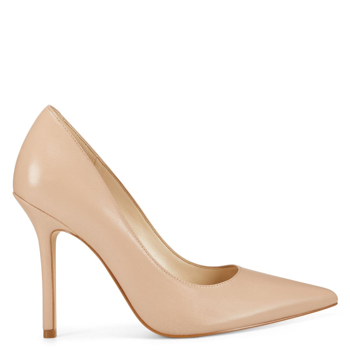 Nine West Bliss Pointy Tå Pumps Dam Ljusbeige | 4728KUAGC