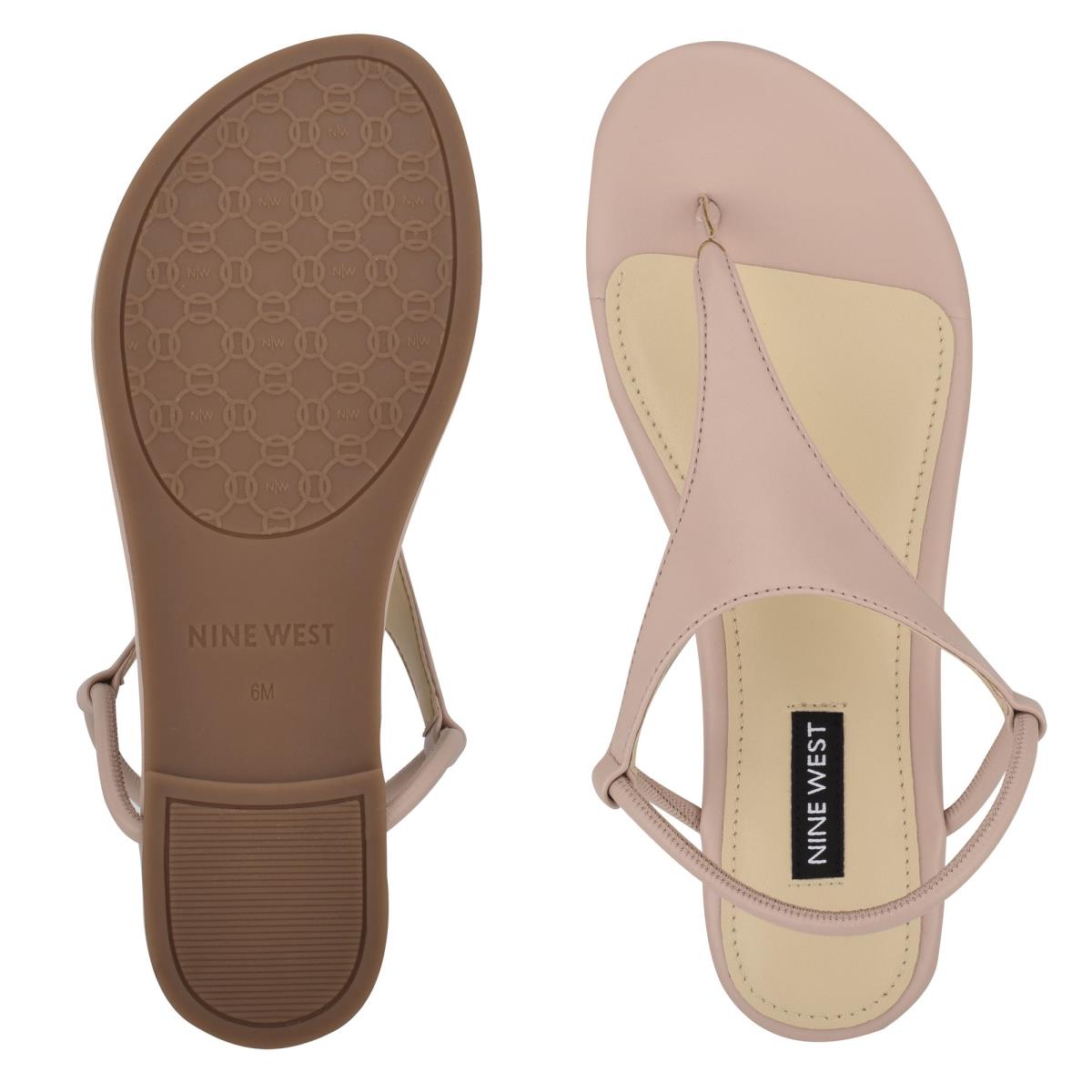 Nine West Braydin Stretch Platta Sandaler Dam Beige | 2168NYUHB