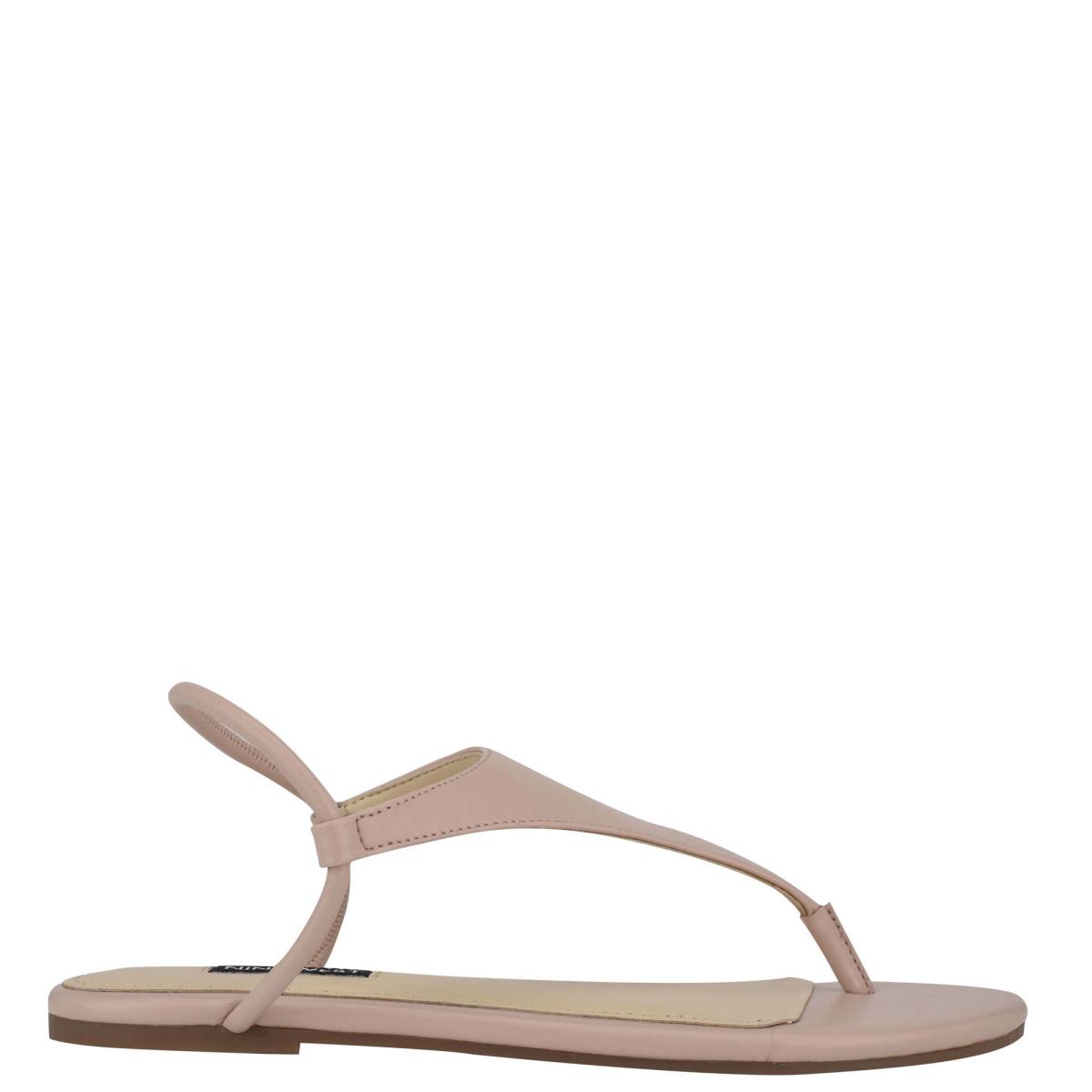 Nine West Braydin Stretch Platta Sandaler Dam Beige | 2168NYUHB