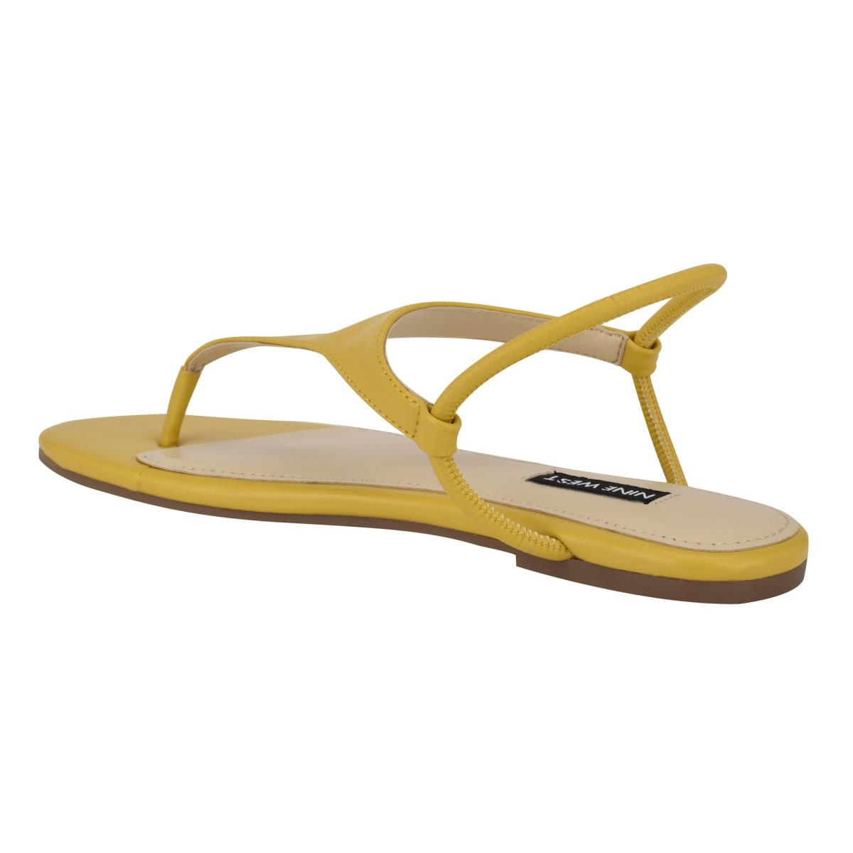 Nine West Braydin Stretch Platta Sandaler Dam Gula | 6091UFLWS