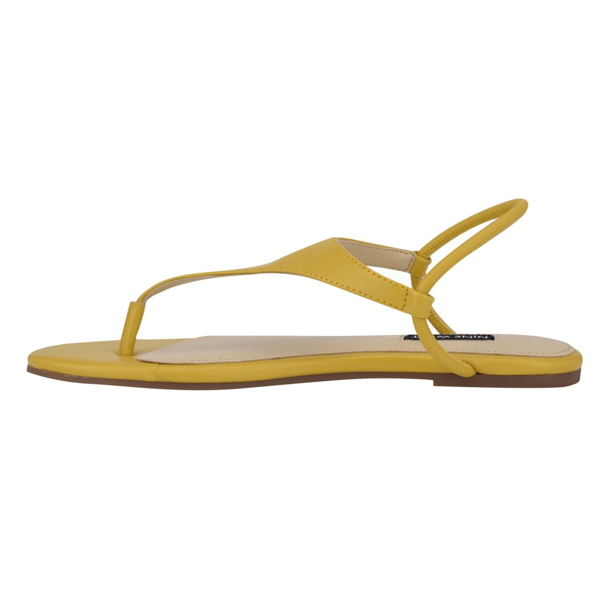 Nine West Braydin Stretch Platta Sandaler Dam Gula | 6091UFLWS