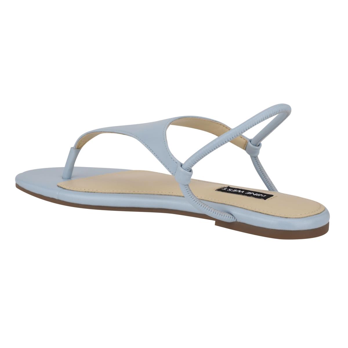 Nine West Braydin Stretch Platta Sandaler Dam Blå | 9425VYZIS