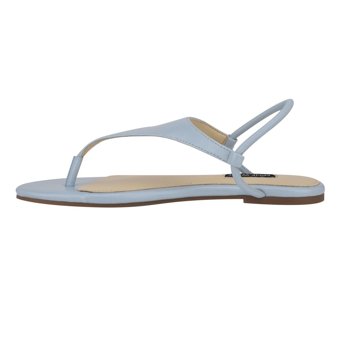 Nine West Braydin Stretch Platta Sandaler Dam Blå | 9425VYZIS