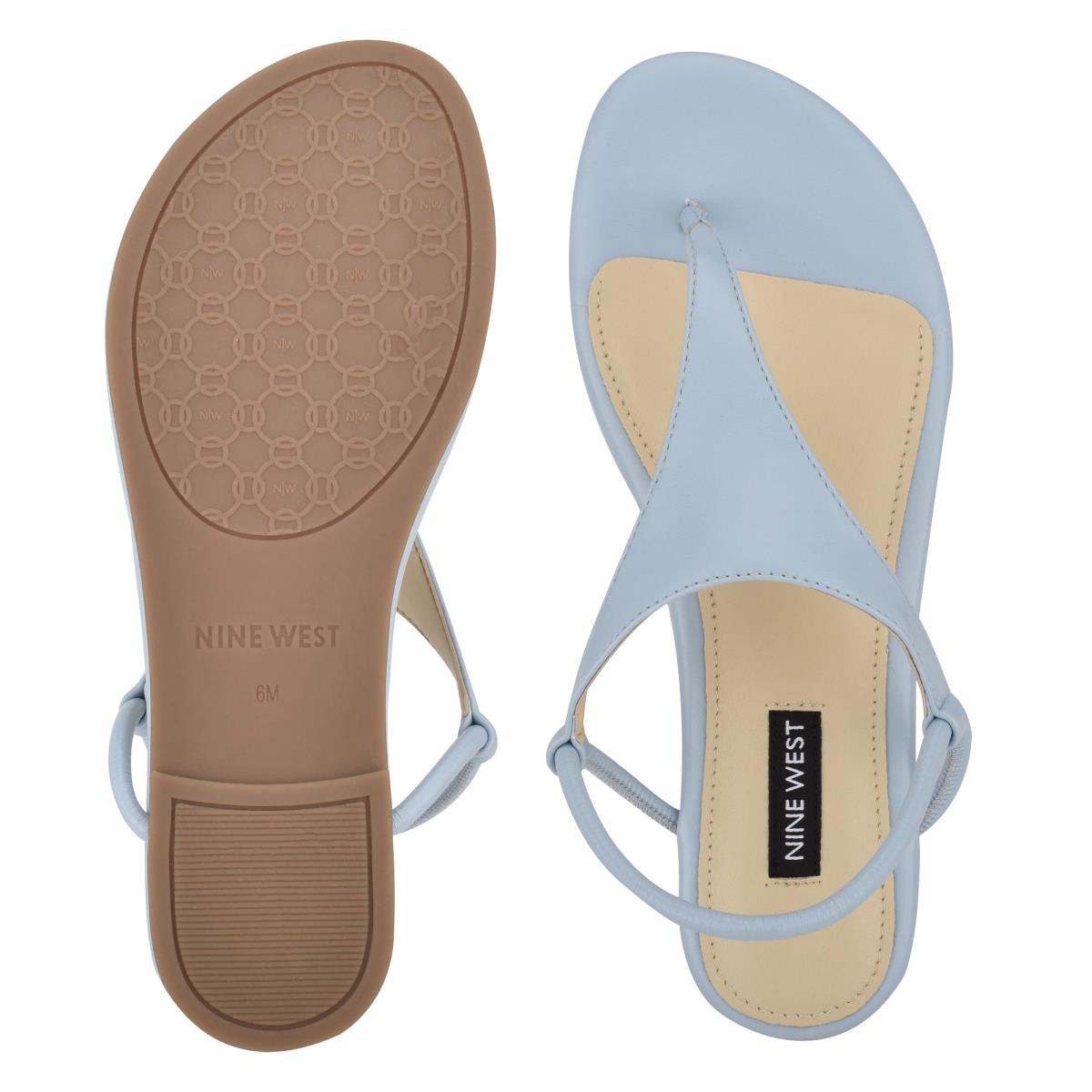 Nine West Braydin Stretch Platta Sandaler Dam Blå | 9425VYZIS