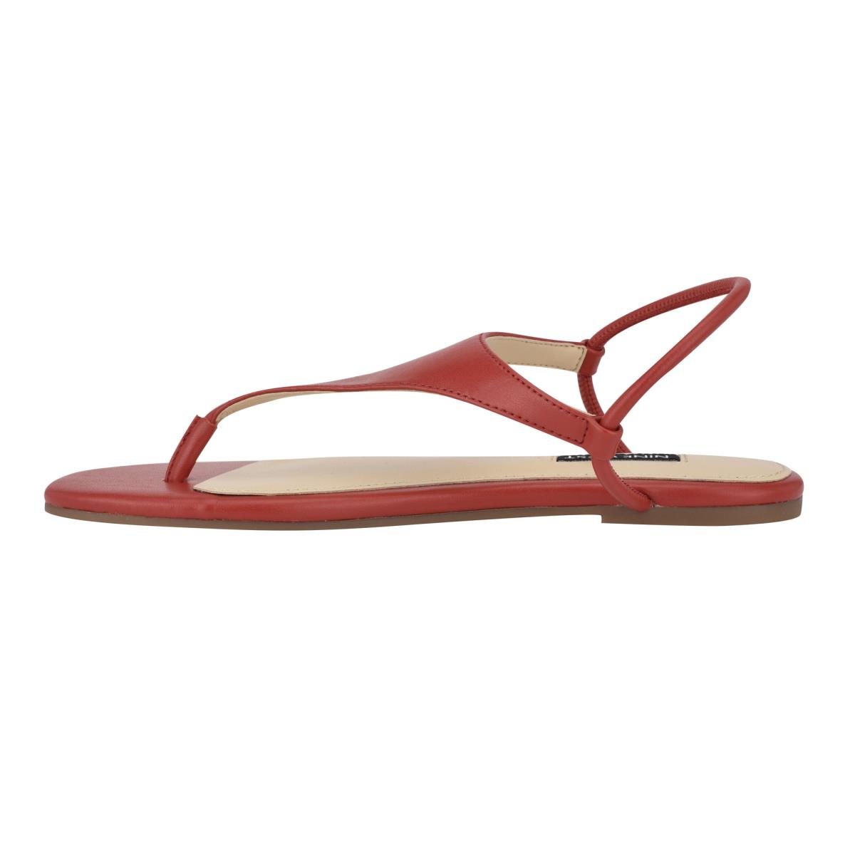 Nine West Braydin Stretch Platta Sandaler Dam Röda | 9764VTYMI