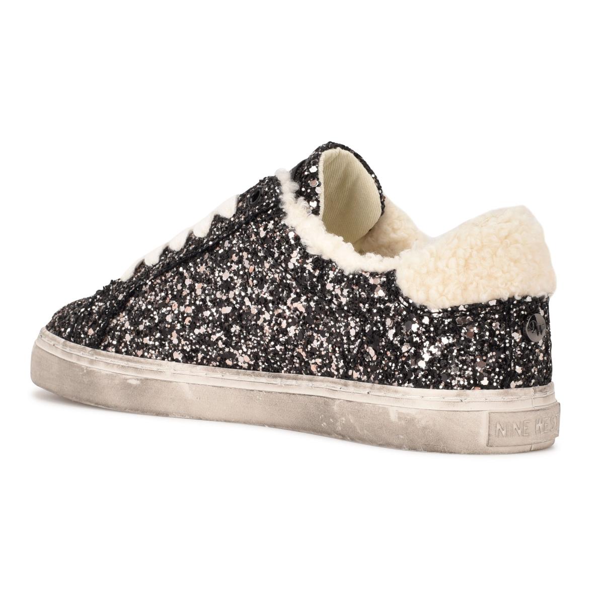 Nine West Bribe Casual Sneakers Dam Blå Grå | 2147FLGWU