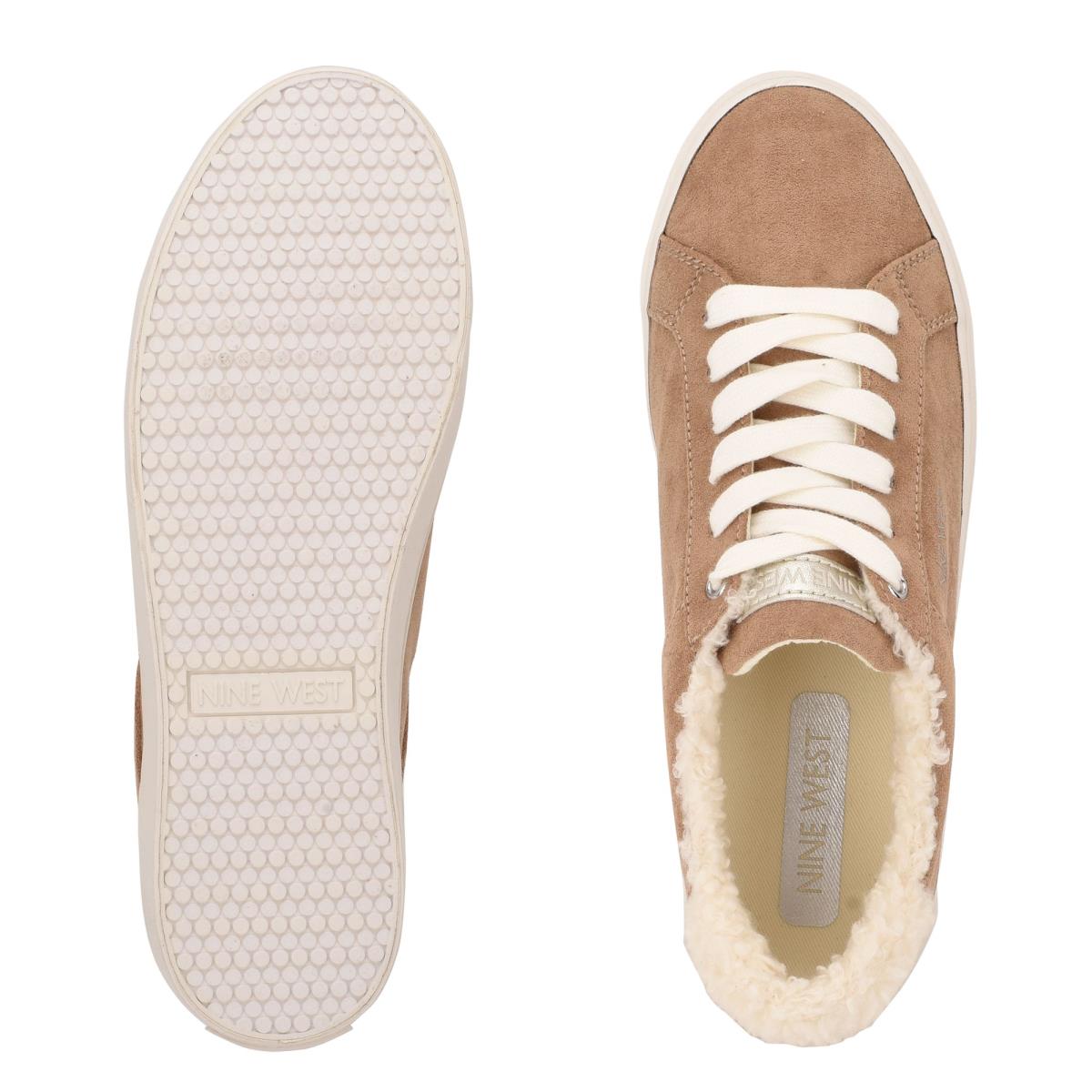 Nine West Bribe Casual Sneakers Dam Ljusbeige | 3526RWQUF