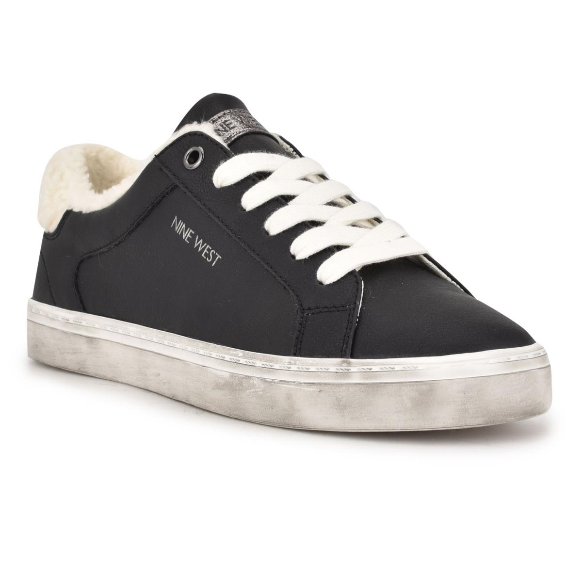 Nine West Bribe Casual Sneakers Dam Svarta | 9361GLAWE