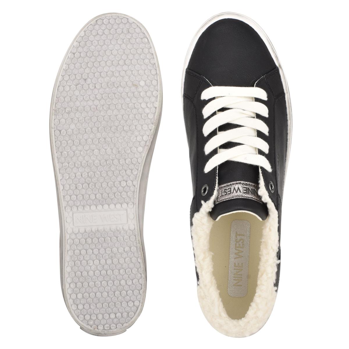 Nine West Bribe Casual Sneakers Dam Svarta | 9361GLAWE