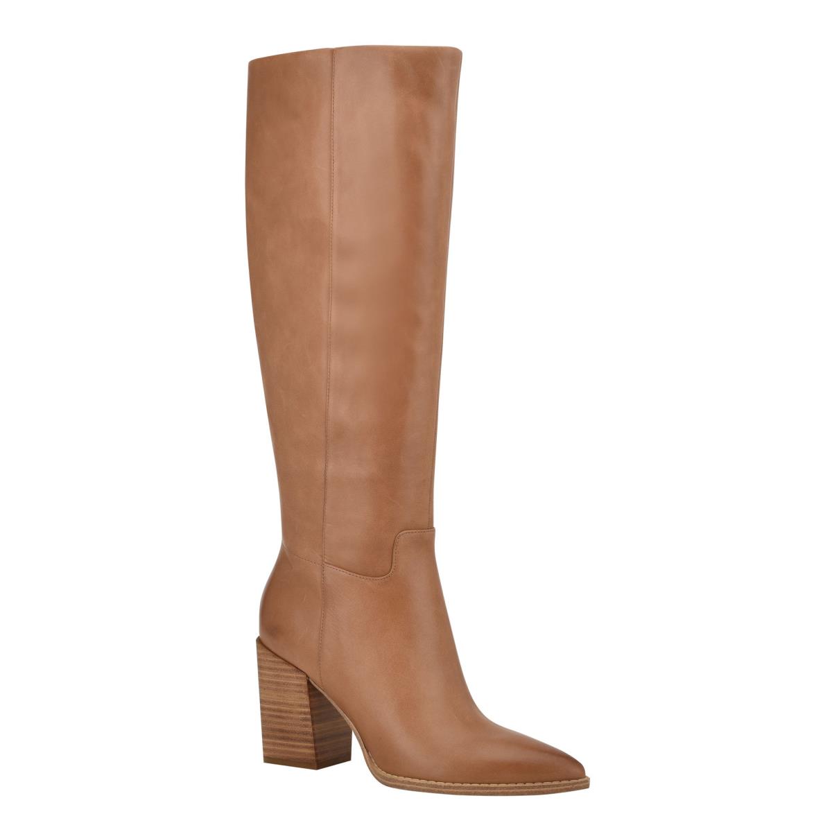 Nine West Brixe Lackstövlar Dam Beige | 5963MUQOW