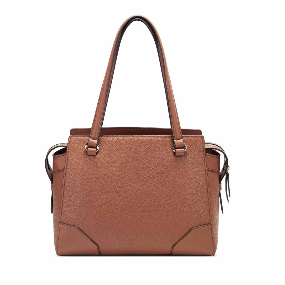 Nine West Brooklyn Jet Set Shldr Satchel Väska Dam Bruna | 5473EYOQZ