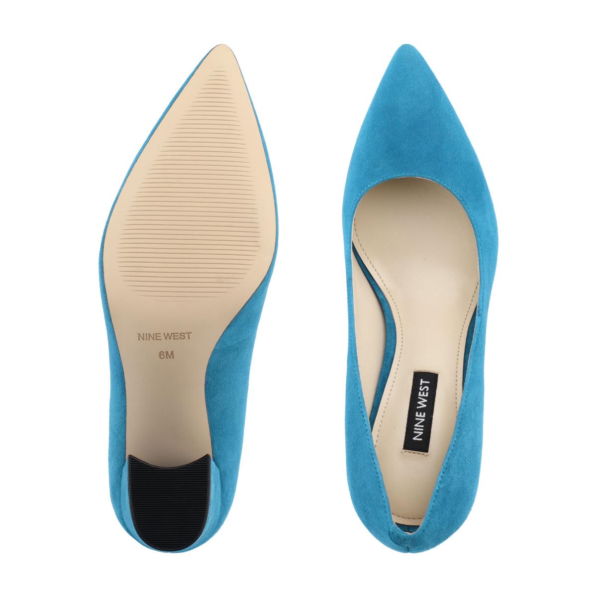 Nine West Cara Klänning Pumps Dam Turkos | 0124ITZJB