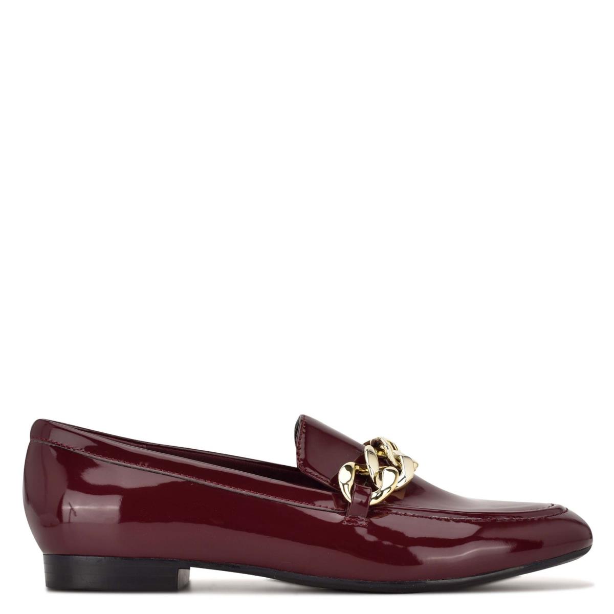 Nine West Chain Slip-On Loafers Dam Röda | 8014QXPRT