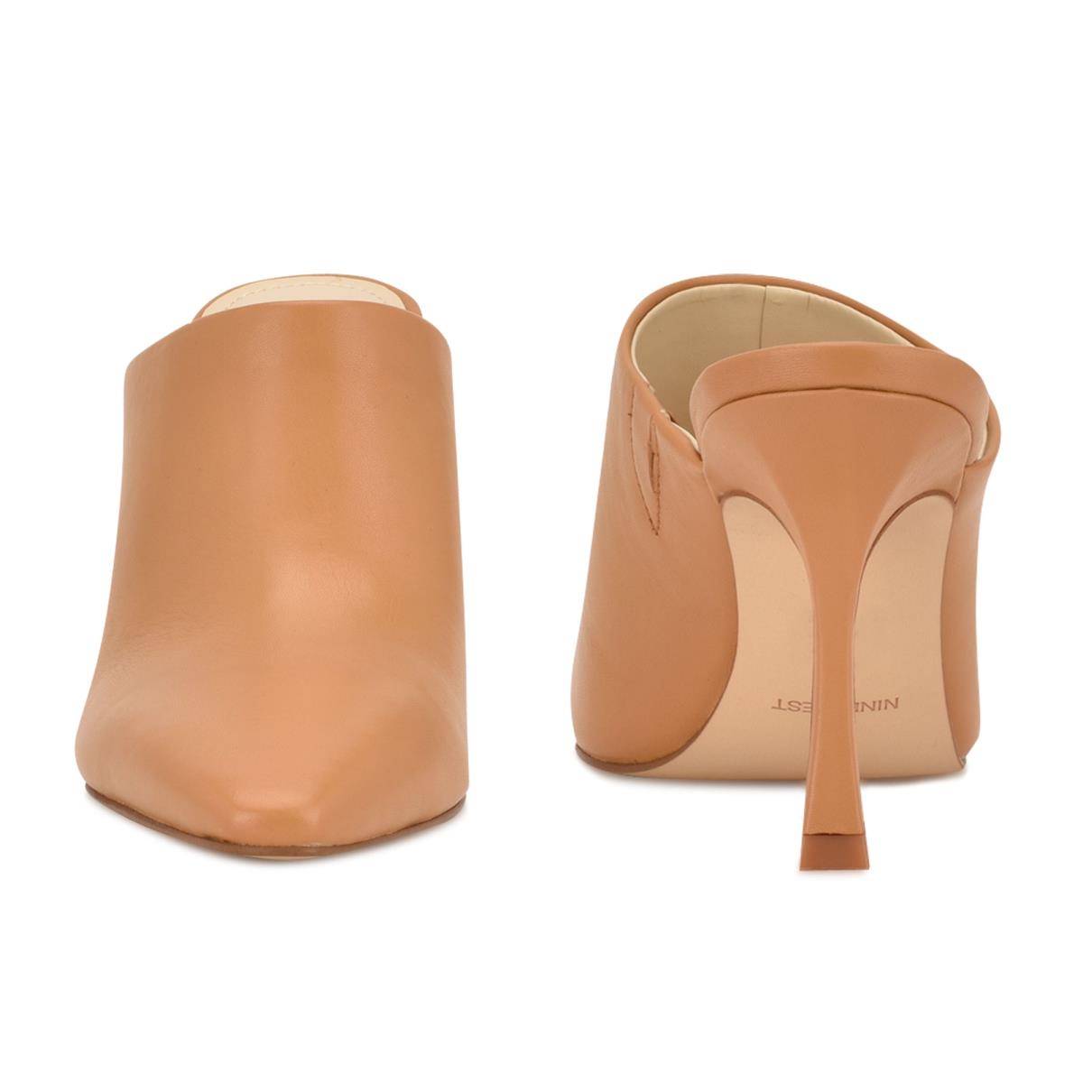 Nine West Ciao Heel Mules Skor Dam Beige | 9547FPIWR