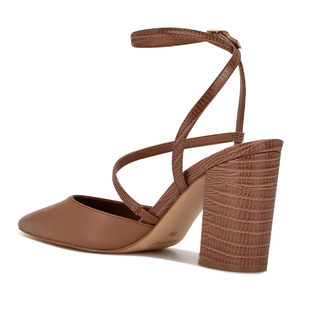 Nine West Collette Klänning Pumps Dam Bruna | 4825JPQHC