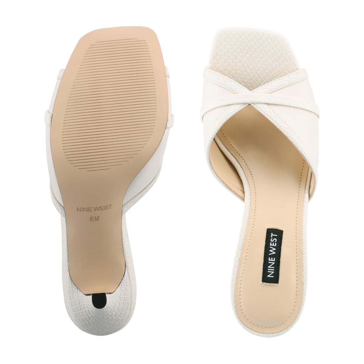 Nine West Dainty Klackar Slidesandaler Dam Vita | 8203PYIUH