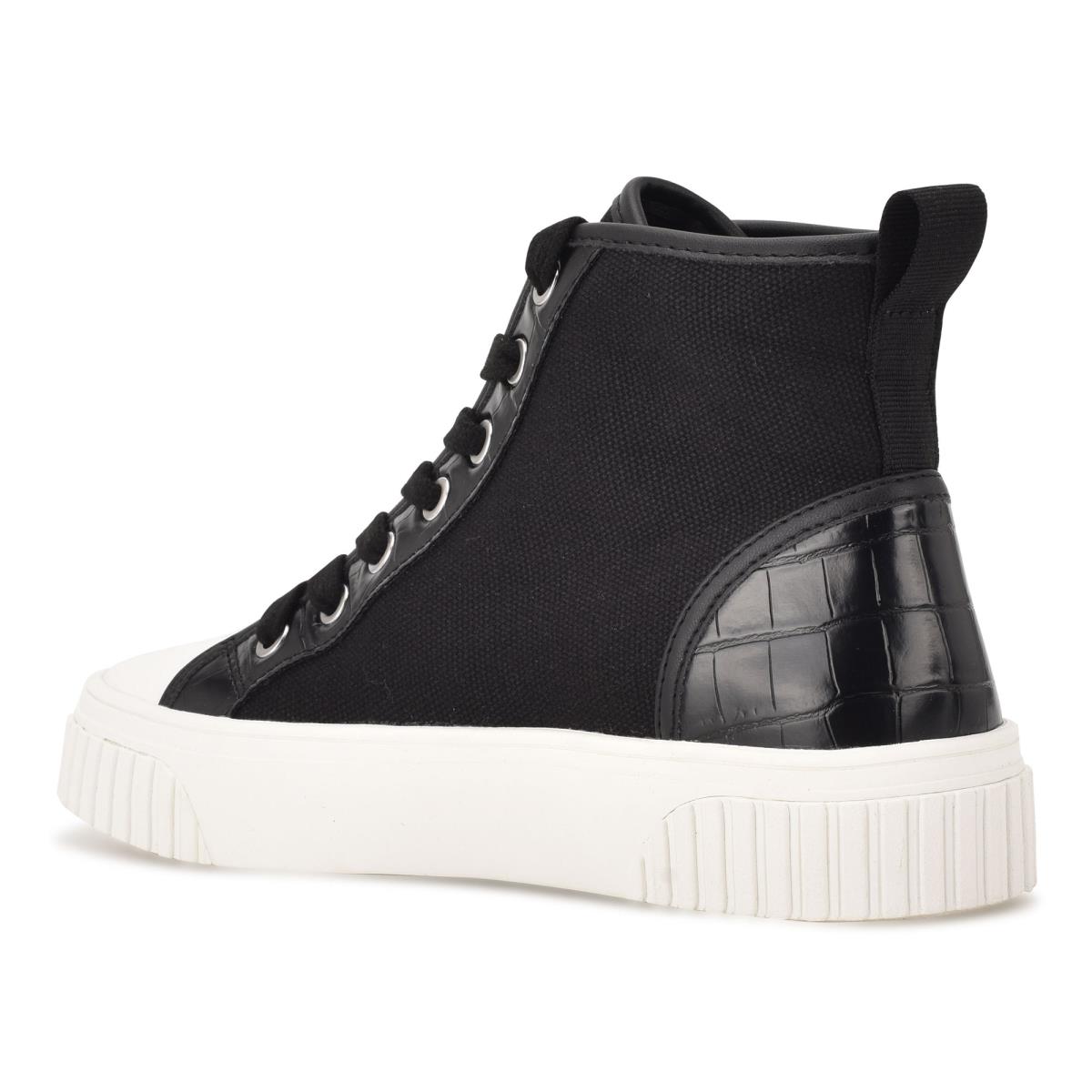 Nine West Dyiane High Top Sneakers Dam Svarta | 5479GFEXI