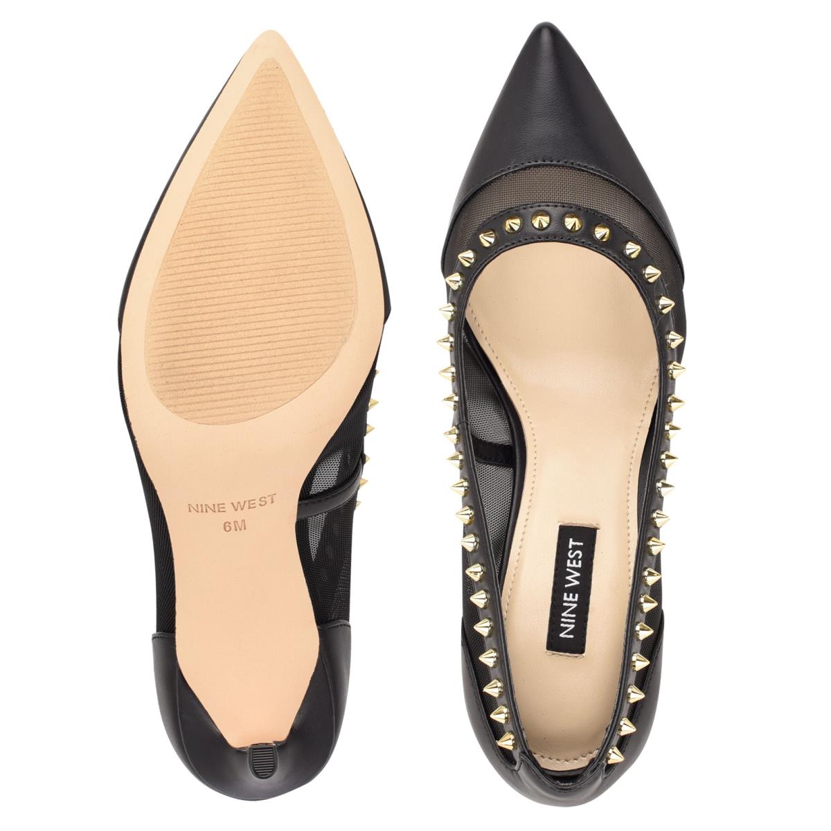 Nine West Erian Pointy Tå Pumps Dam Svarta | 5263LUWBO