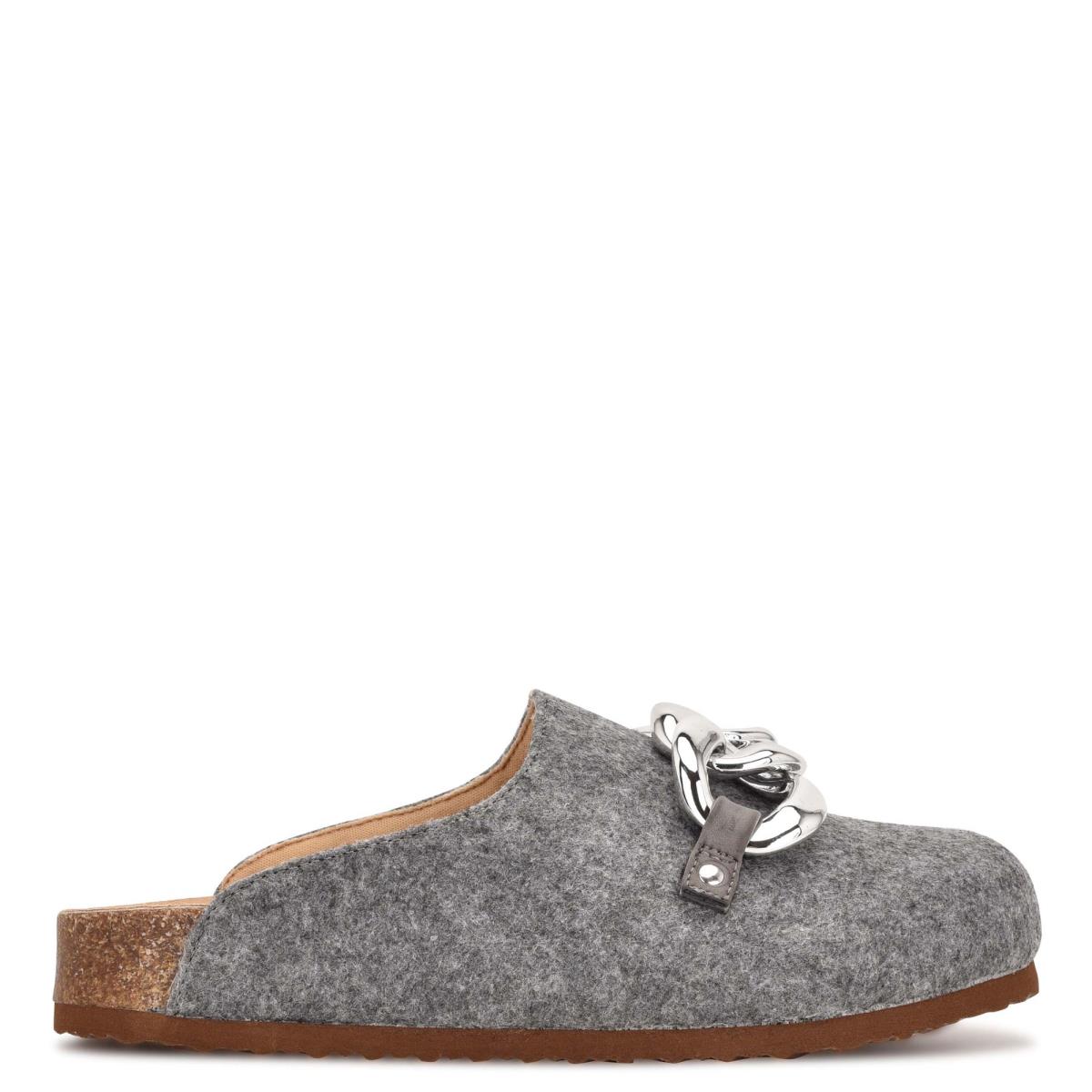 Nine West Everyth Cozy Mules Skor Dam Grå | 8743LTXIQ