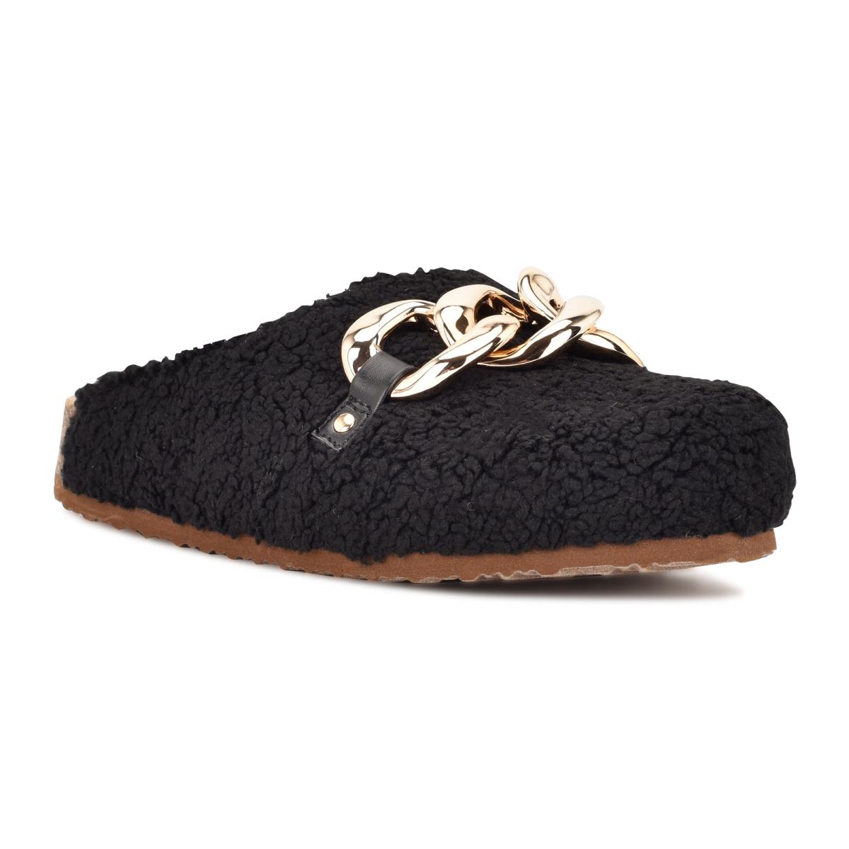 Nine West Everyth Cozy Mules Skor Dam Svarta | 1275YQNVR