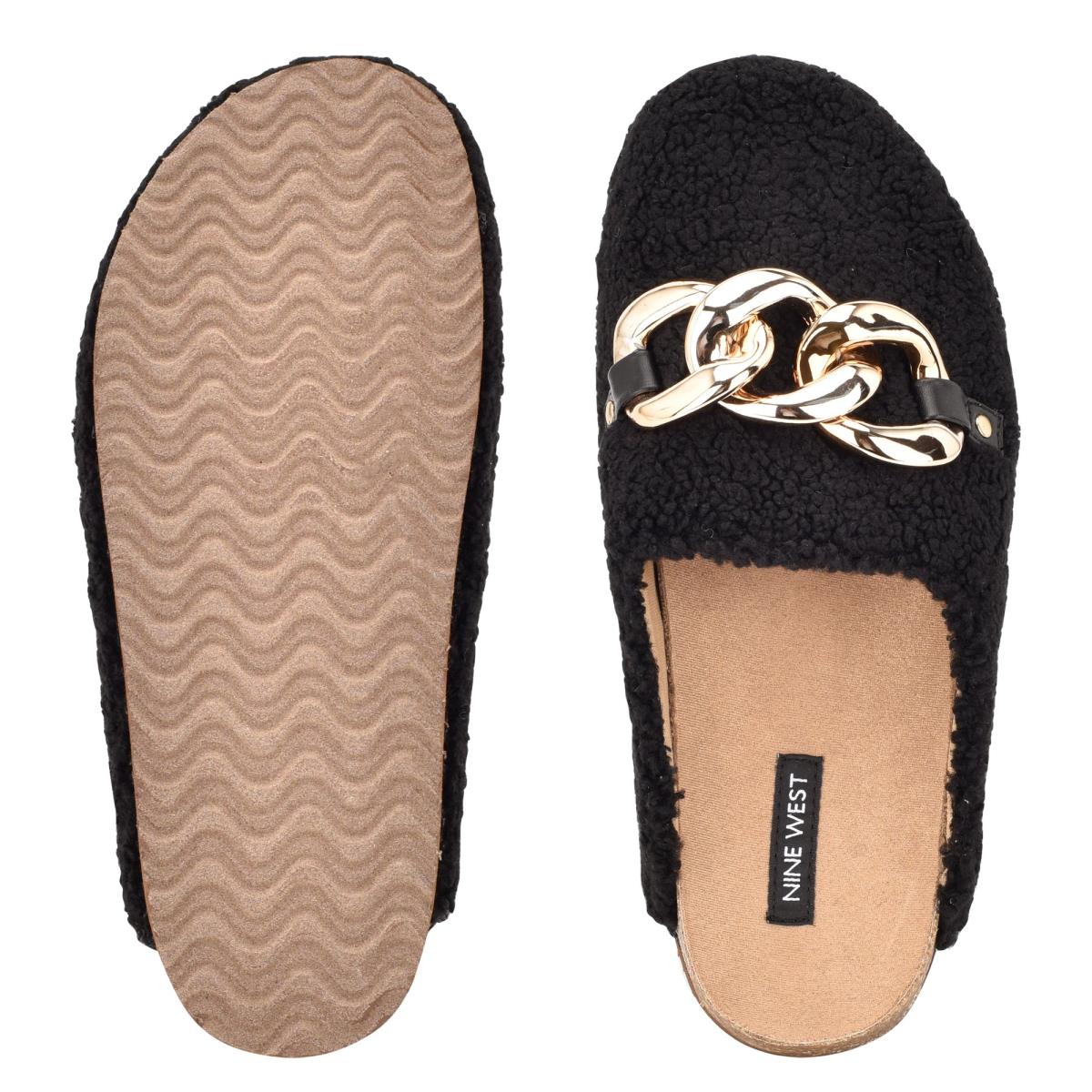 Nine West Everyth Cozy Mules Skor Dam Svarta | 1275YQNVR