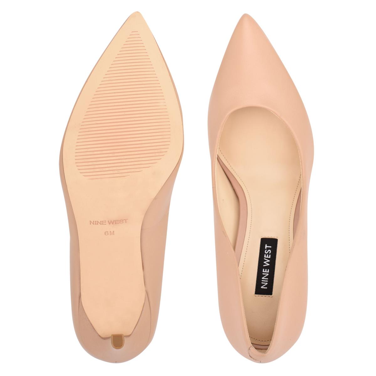 Nine West Ezra Pointy Tå Pumps Dam Beige | 5068UBDRV